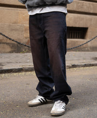 Tinted Dark Blue Baggy Jeans