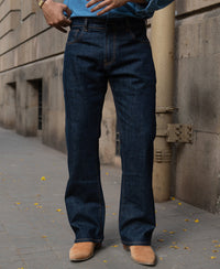 Raw Indigo Bootcut Jeans