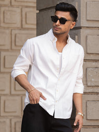 Regular Fit Full Sleeve Collar Shirt