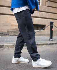 Black Regular Fit Stretchable Jeans
