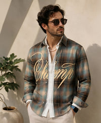 Multicolour Printed Checks Shirt