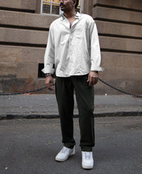 Green Linen Pant